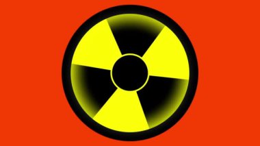 Nükleer sembol yanıp sönen simge döngüsü