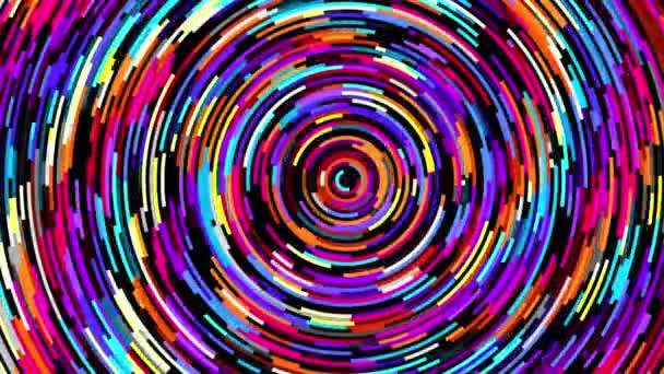 Psychedelischer Hintergrund — Stockvideo