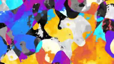 Psikedelik hareket arkaplanı