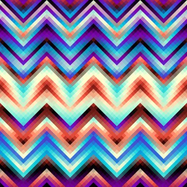 Düşük polimerli Geometrik desen.