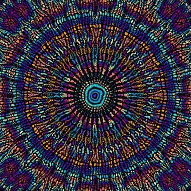 Vektörsüz mozaik sanat modeli. Sanat arkaplanı.