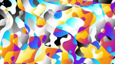 Psikedelik hareket arkaplanı