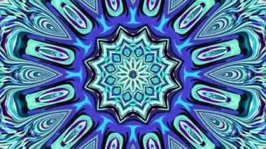 Süslemeli mandala döngü arkaplanı