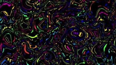 Psikedelik hareket arkaplanı