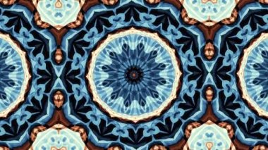 Süslemeli mandala döngü arkaplanı