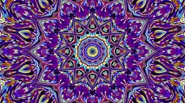Süslemeli mandala döngü arkaplanı