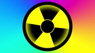 Nükleer sembol yanıp sönen simge döngüsü