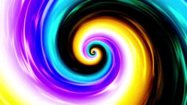 Sonsuz spiral. Kusursuz döngü görüntüsü.