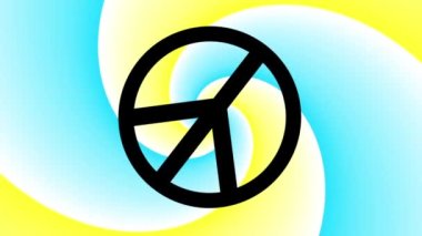 Psikedelik hareket arkaplanı