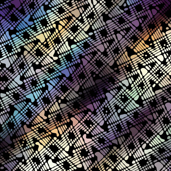 抽象幾何学的パターン 波のテクスチャ ベクトル画像 — ストックベクタ