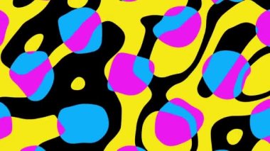 Psikedelik hareket arkaplanı