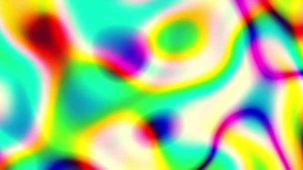 Psychedelic moving background — Stock Video