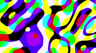 Psikedelik hareket arkaplanı