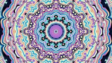 Süslemeli mandala döngü arkaplanı