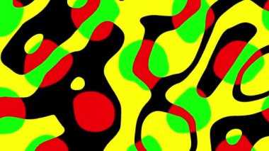 Psikedelik hareket arkaplanı