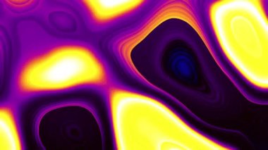 Psikedelik hareketli arka plan. Görüntü döngüsü