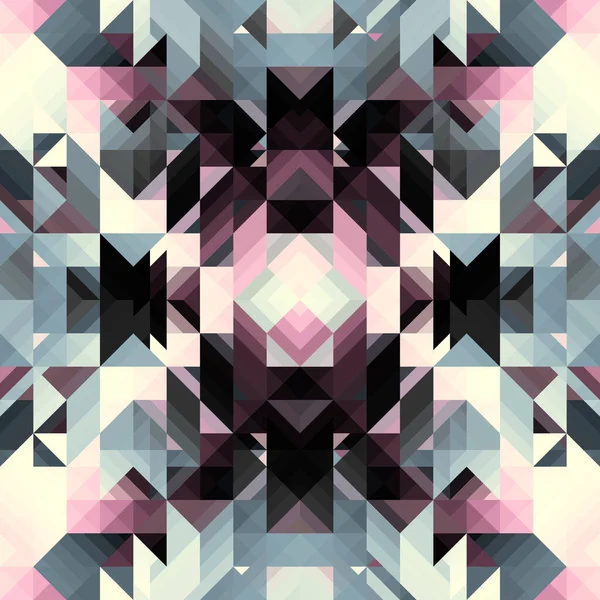 Безшовний Візерунок Трикутників Ацтекський Абстрактний Геометричний Орнамент Спорт Мода Текстильна — стоковий вектор