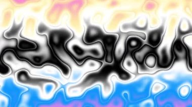 Psikedelik hareketli arka plan. Görüntü döngüsü