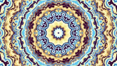Süslemeli mandala döngü arkaplanı