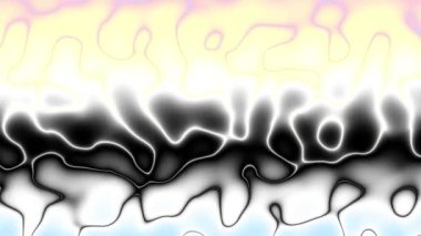 Psikedelik hareketli arka plan. Görüntü döngüsü