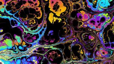 Psikedelik hareket arkaplanı