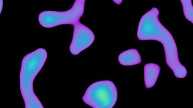 Psikedelik hareketli arka plan. Görüntü döngüsü