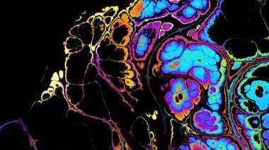 Psikedelik hareket arkaplanı