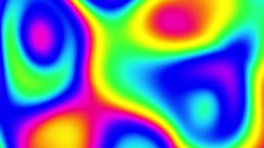 Döngü oynatma için kusursuz soyut dalgalı arkaplan.