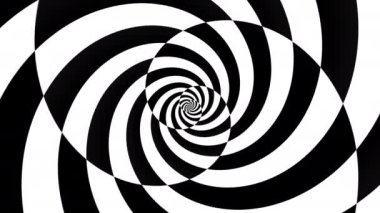 Sonsuz soyut spiral. Kusursuz döngü görüntüsü.