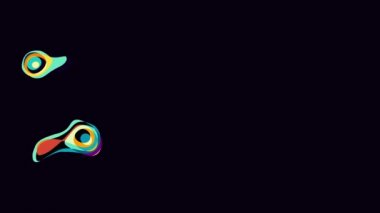 Psikedelik hareket arkaplanı