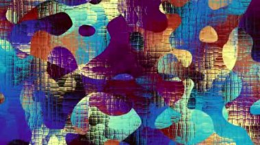 Döngü oynatma için kusursuz soyut dalgalı arkaplan.