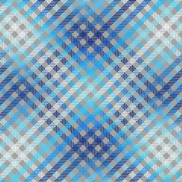 Abstract Geometric Diagonal Plaid Pattern Seamless Background Vector Image — Vector de stock