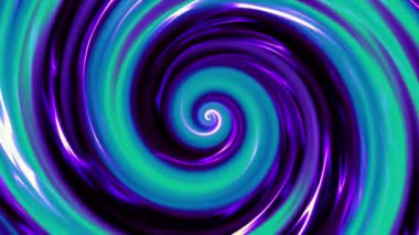 Sonsuz soyut spiral. Kusursuz döngü görüntüsü.