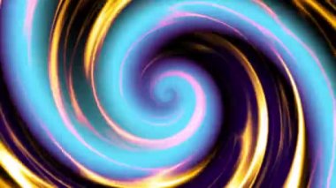 Sonsuz soyut spiral. Kusursuz döngü görüntüsü.