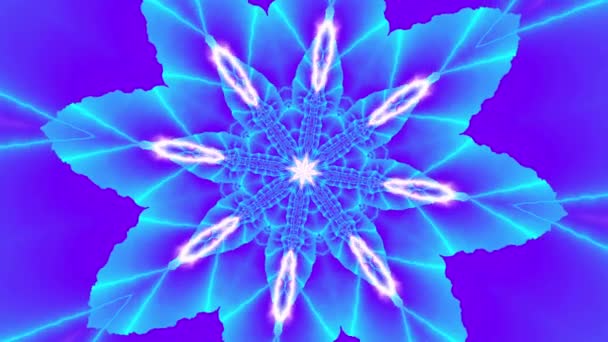 Abstract mandala loop background. Cosmic Mandala symbol — Vídeo de Stock