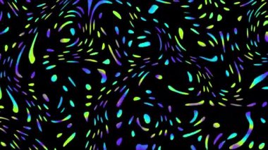 Döngü oynatma için kusursuz soyut dalgalı arkaplan.