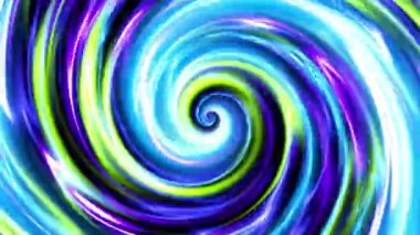 Sonsuz soyut spiral. Kusursuz döngü görüntüsü.