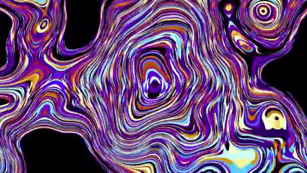 Psychedelic moving background — Stock Video