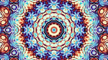 Süslemeli mandala döngü arkaplanı