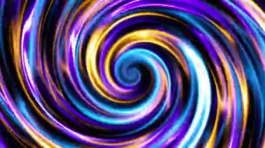 Sonsuz soyut spiral. Kusursuz döngü görüntüsü.