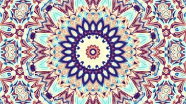 Süslemeli mandala döngü arkaplanı