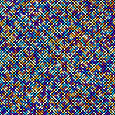 Kusursuz mozaik sanat modeli. Soyut sanat arkaplanı... vektör resmi.