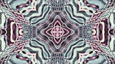 Simetrik soyut retro süsleme. Soyut görüntüleri Art Nouveau tarzında. Döngü görüntüleri.