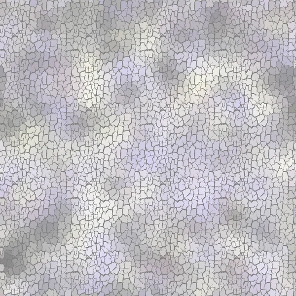 シームレスな背景パターン 罅割れたグランジ ビンテージ表面 ベクトル画像 — ストックベクタ