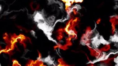 Soyut dalga döngüsü videosu. Döngü oynatmak için kusursuz soyut saykodelik arkaplan. Soyut plazma taşınıyor.