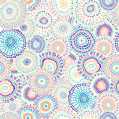 Kusursuz bir arka plan modeli. Soyut etnik kabile çiçek deseni. Vektör resmi.