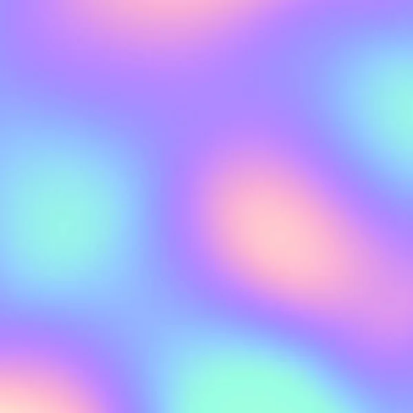 Defokussierter Abstrakter Hintergrund Quadratische Vektorbilder Verwischen Holographische Farben — Stockvektor