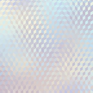 Geometrik soyut şablon düşük polimerli. Bir bardağın etkisi. Vektör resmi.