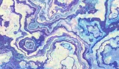 Soyut dalga döngüsü videosu. Döngü oynatmak için kusursuz soyut saykodelik arkaplan. Sıvı mermer.