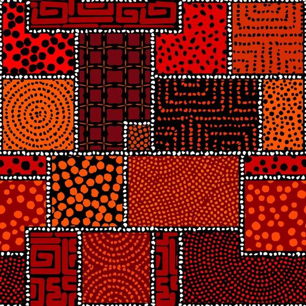 Patrón Fondo Sin Costuras Patrón Tribal Étnico Abstracto Estilo Geométrico — Vector de stock